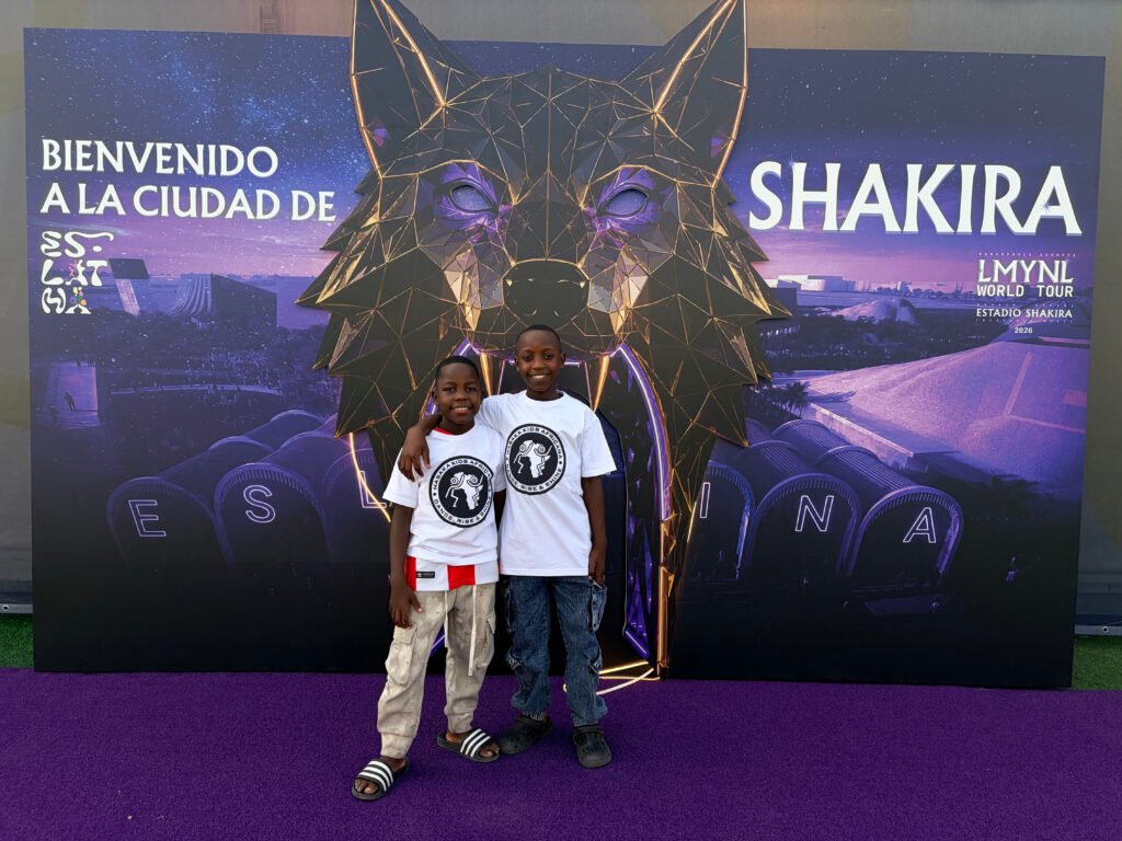 Katongole Joseph and Brighton Akampulira from Masaka Kids Africana