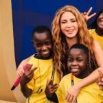 Katongole Joseph with Shakira