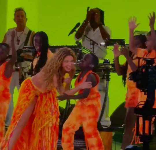 Masaka Kids Africana performing with shakira in Madrid Spain 2026 v2